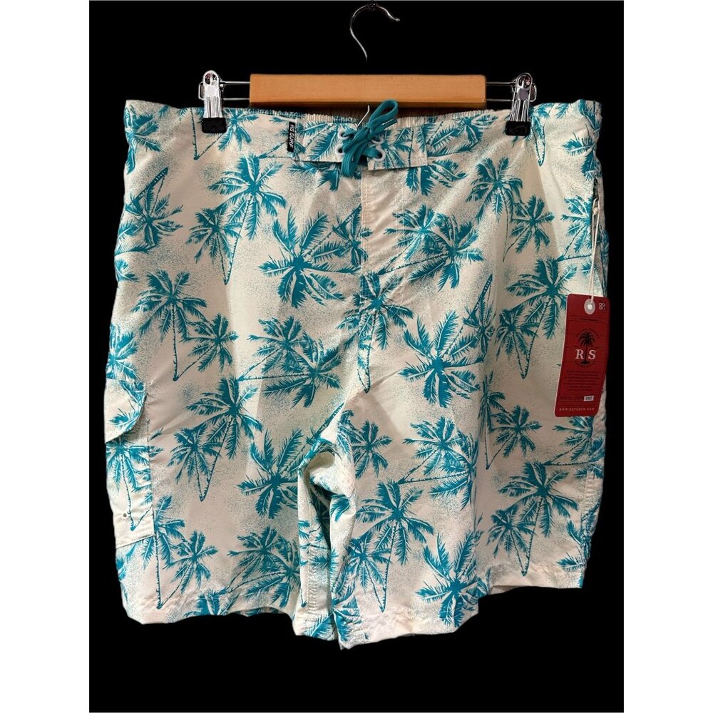 Raya Sun Island Inspired Mens XL Swim Trunks Board Shorts NEW